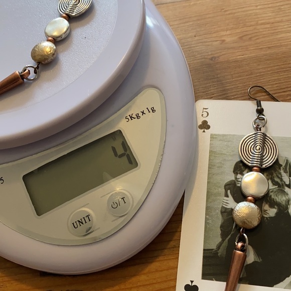 1 PAIR LEFT upcycled earrings FREE WITH A PURCHASE - Picture 14 of 17